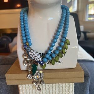 Vintage Bead And Glam Necklace